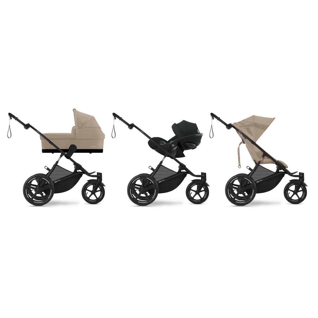 Cybex Avi Spin Stroller & Cloud G Bundle | Almond Beige