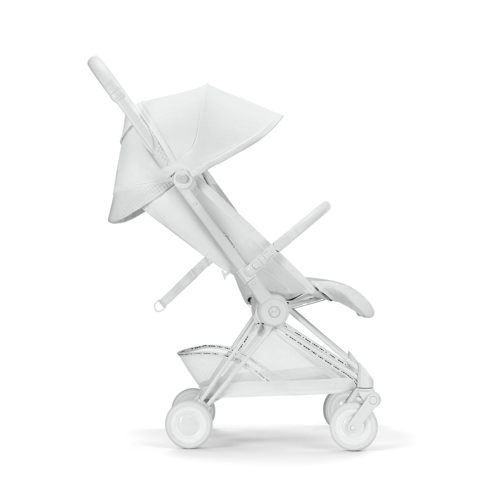 CYBEX COYA Stroller, Cloud T & Carrier Bundle – Urban Mobility Collection | White