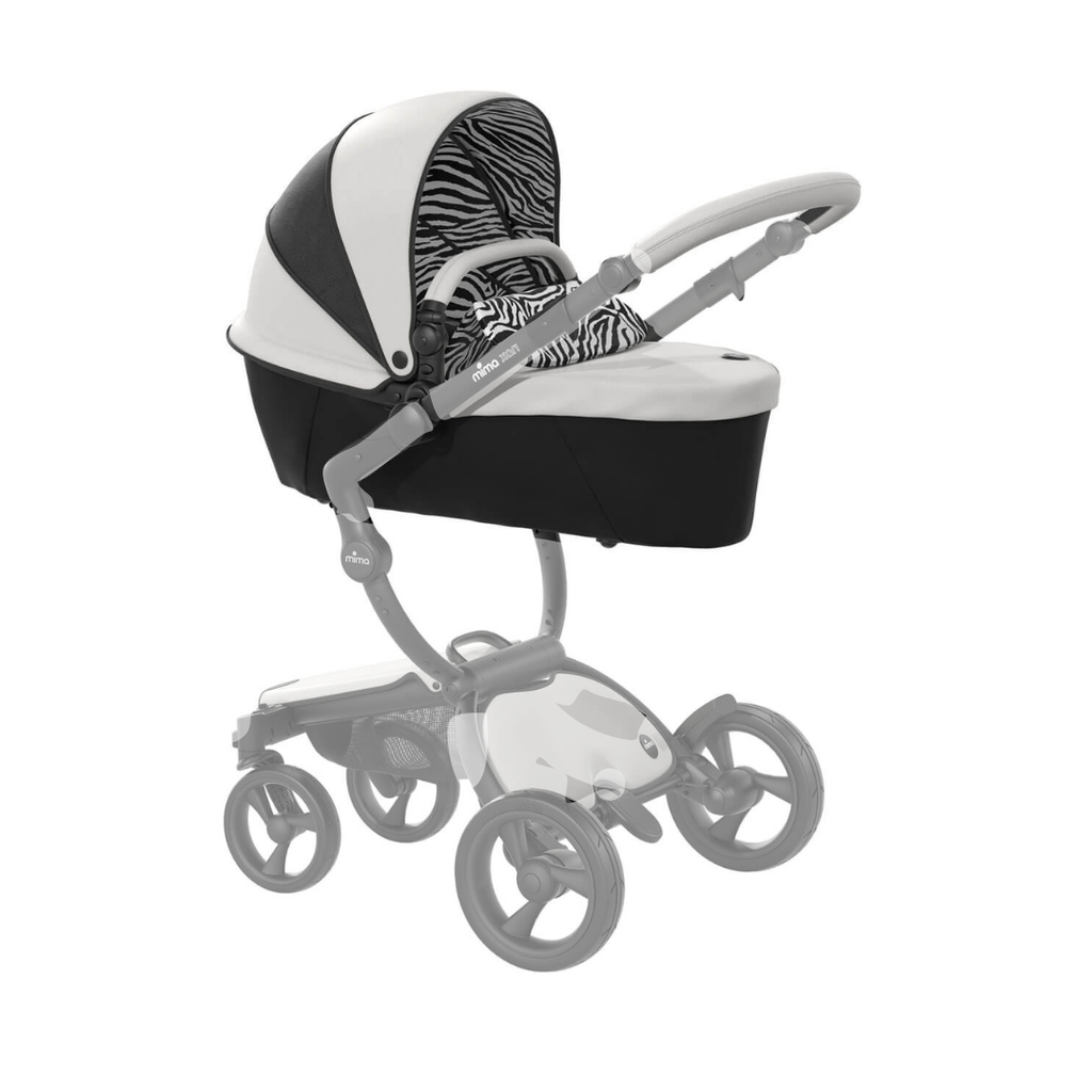 Mima Xari Pushchair on Rose Gold | New York Zebra