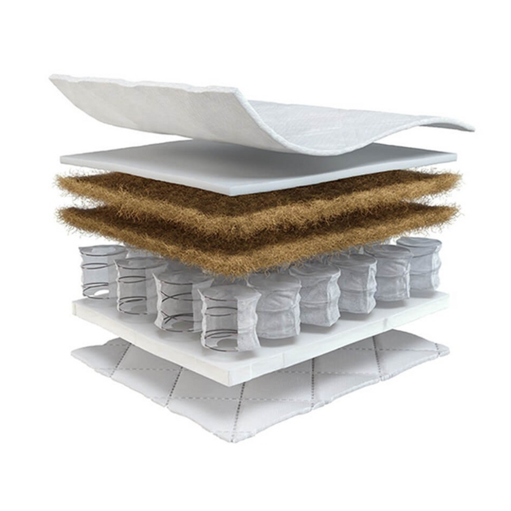Silver Cross Quilted TrueFit™ Premium Cot Bed Pocket Sprung Mattress