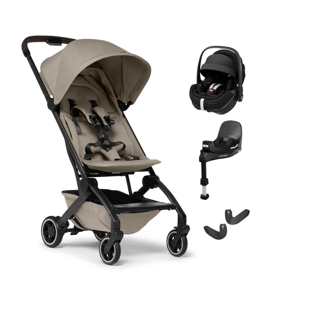 Joolz Aer+ Pushchair & Pebble 360 Pro2 Travel System - Sandy Taupe