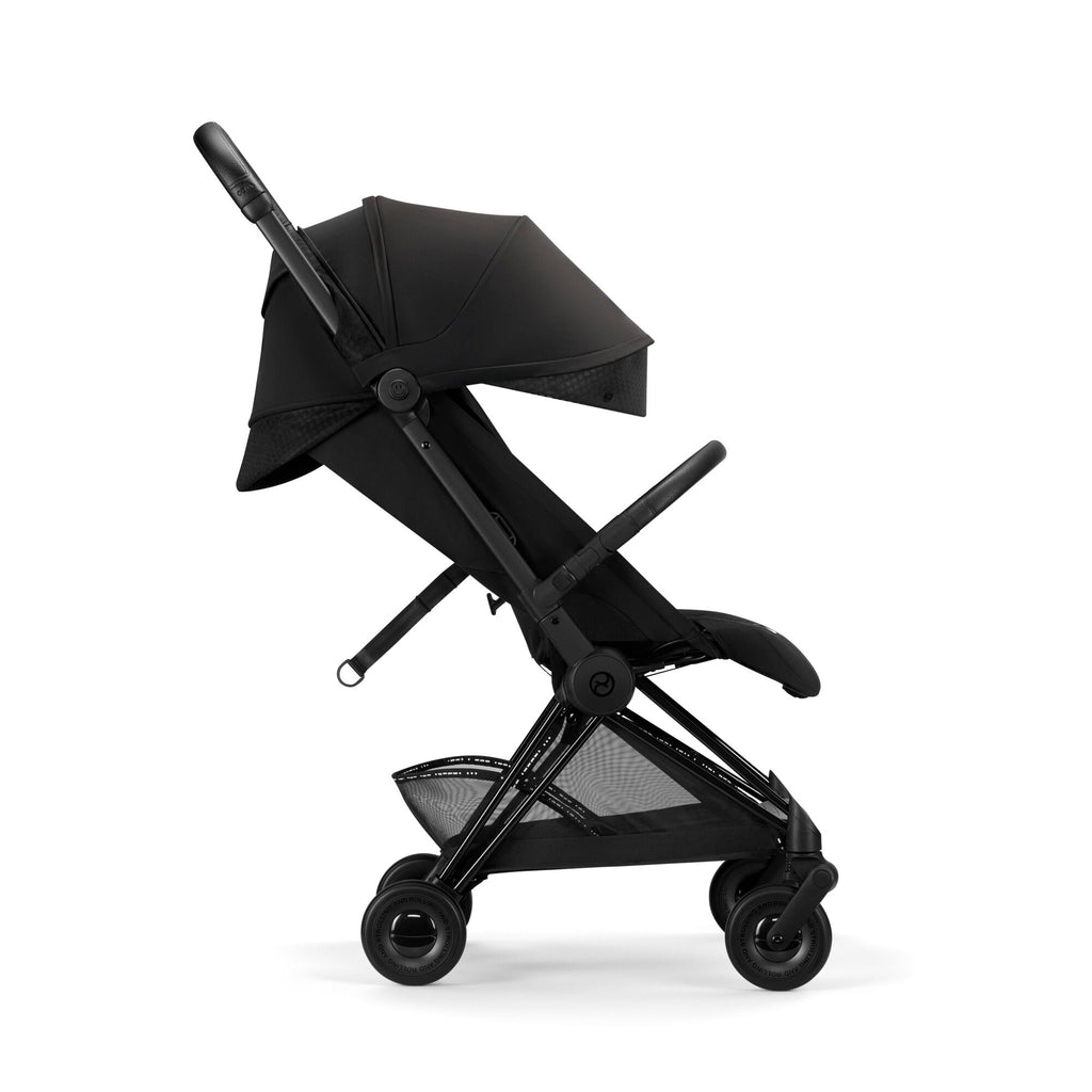 CYBEX COYA Stroller, Cloud T & Carrier Bundle  – Urban Mobility Collection | Black