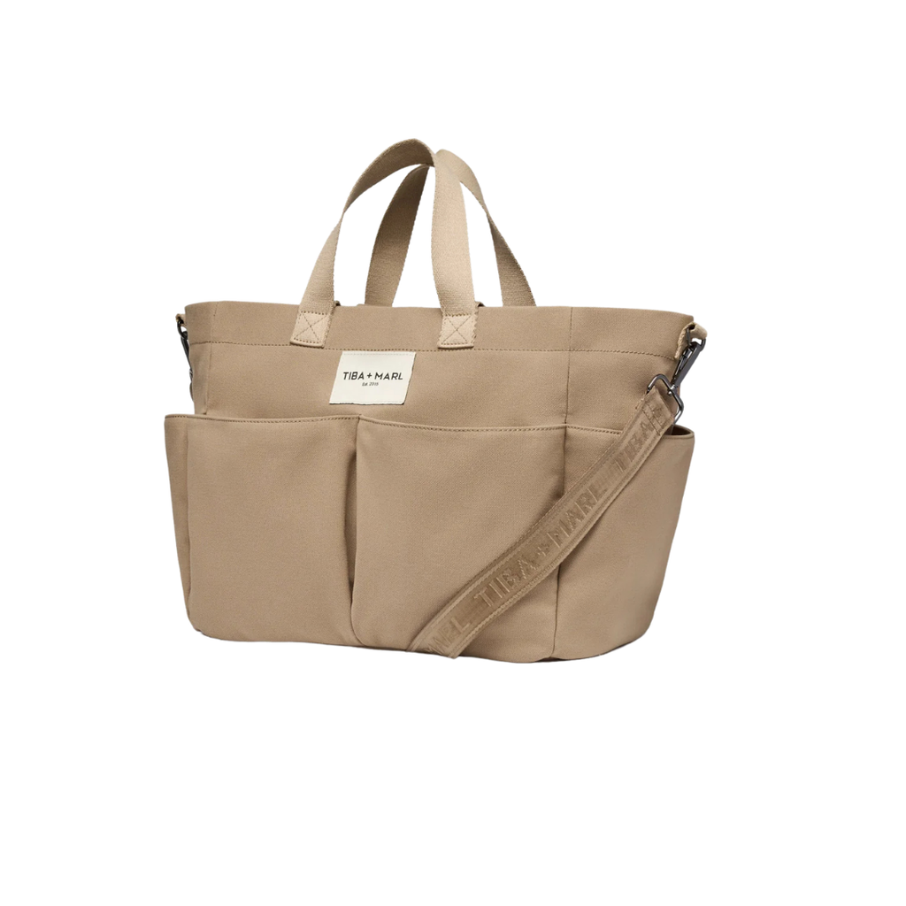 Tiba + Marl Canvas Pocket Tote | Desert