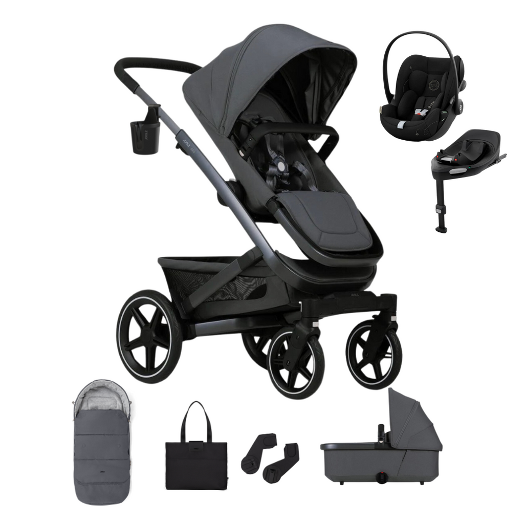 Joolz Geo3 Pushchair & Cybex Cloud G Bundle - Pure Grey