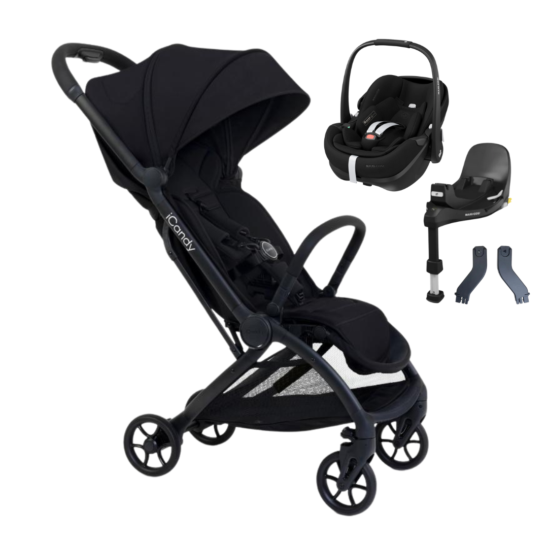 maxi cosi pushchair base iCandy Pip Compact Stroller & Maxi-Cosi Pebble 360 Pro2 Car Seat Trave