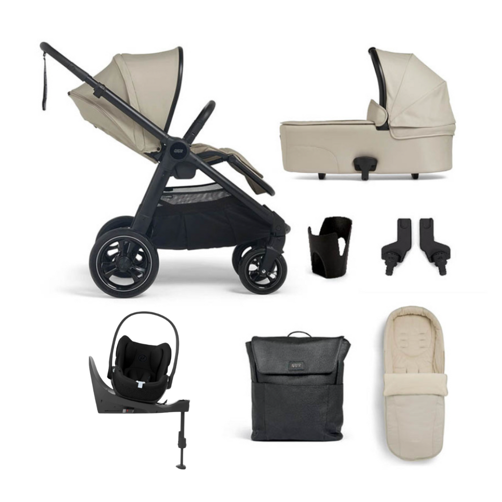 Mamas & Papas Ocarro & Cybex Cloud T Bundle - Sandstone