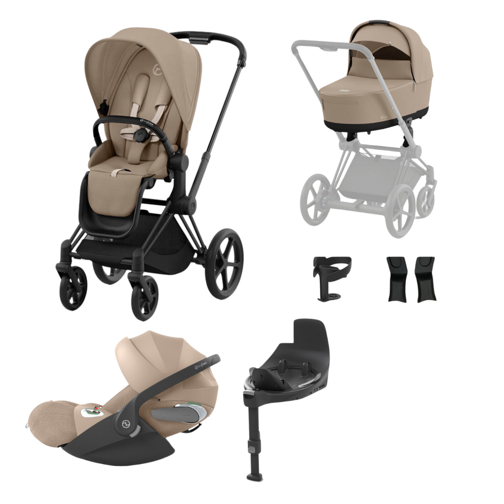 Cybex Priam Travel System - Cozy Beige (2023)