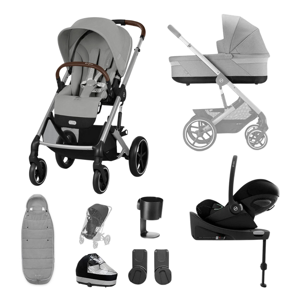 Cybex Balios S Lux Cloud G Bundle  - Silver | Storm Grey (2024)