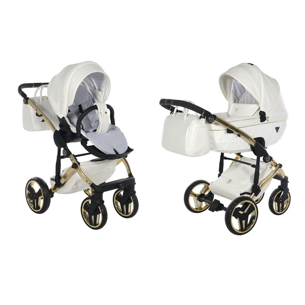 Junama Individual Fluo Pushchair | White Gold