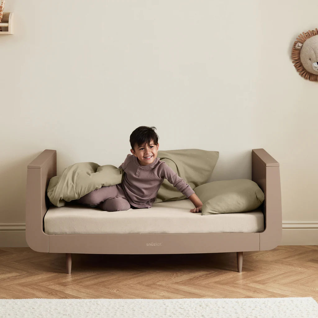 SnuzKot Skandi Cot Bed | Mocha