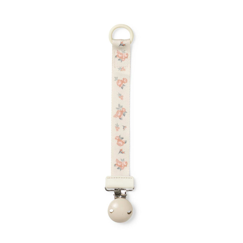 Elodie Soother Clip Wood - Autumn Rose