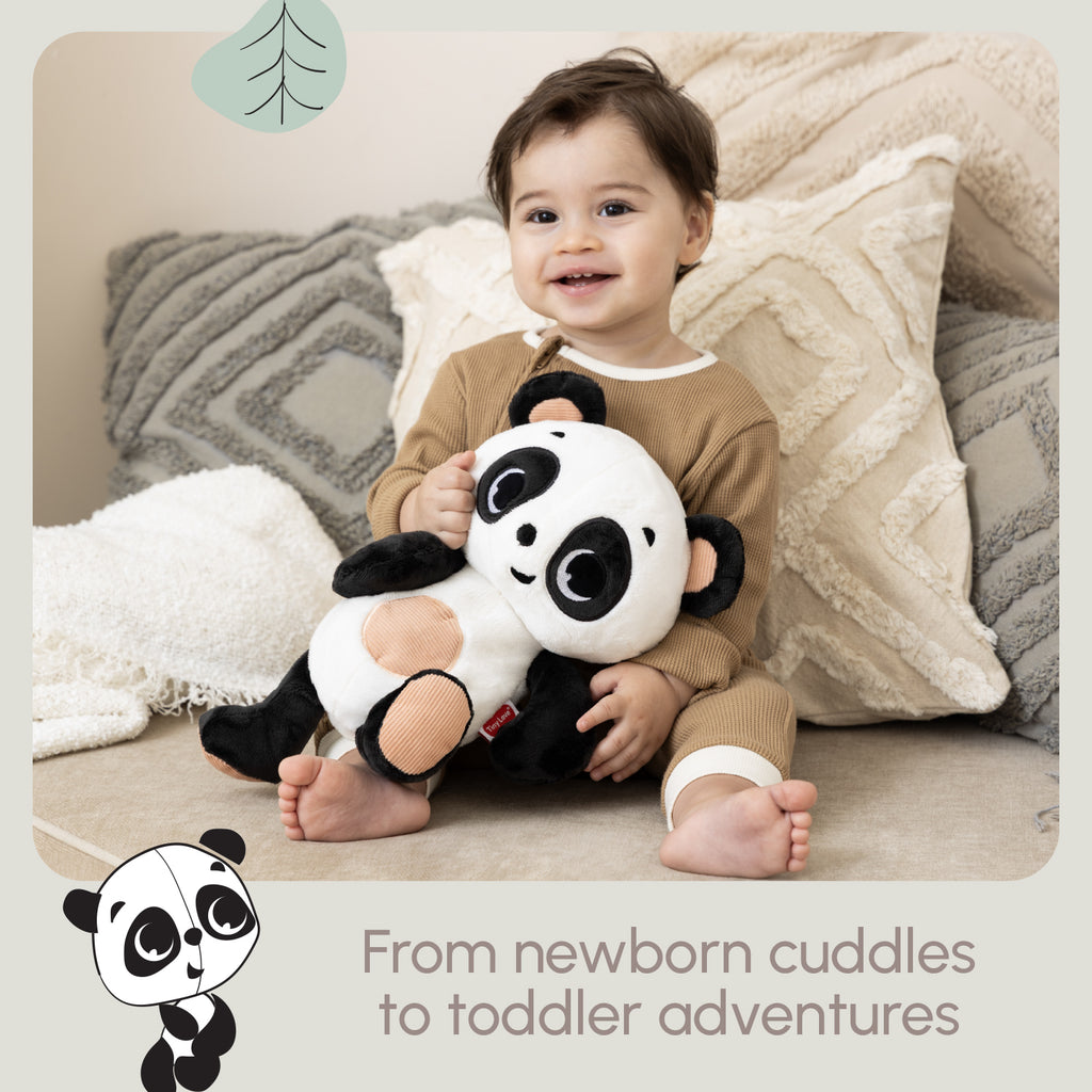 Tiny Love Snuggly Buddy Panda | Black & White Décor