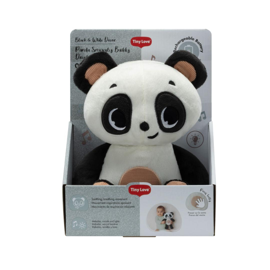 Tiny Love Snuggly Buddy Panda | Black & White Décor