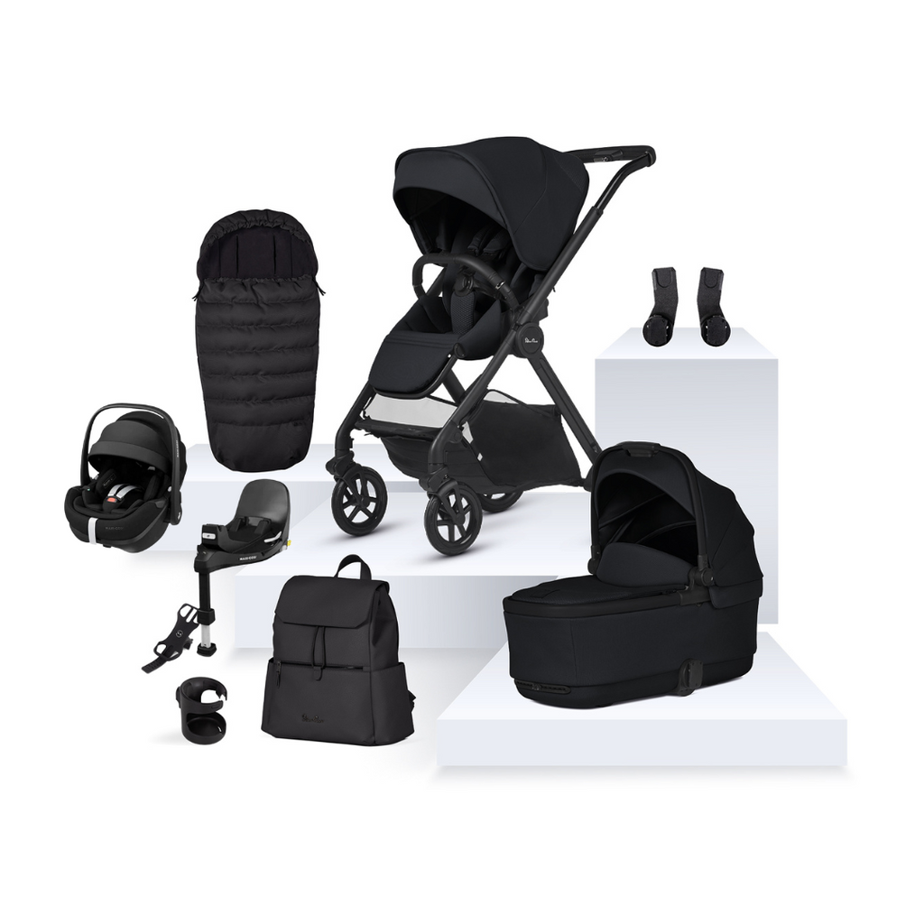 Silver Cross Reef 2 Pushchair Ultimate Maxi-Cosi Pebble 360 Pro Bundle | Space