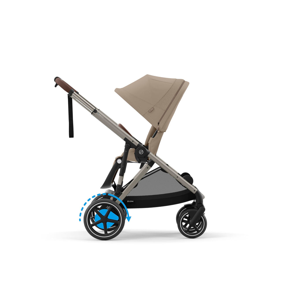 Cybex e-Gazelle S Pushchair Cloud G Luxury Bundle  - Taupe | Almond Beige