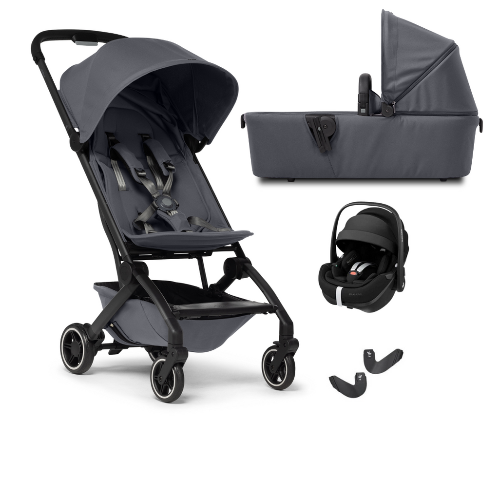 Joolz Aer+ Pushchair & Pebble 360 Pro2 Travel System - Stone Grey