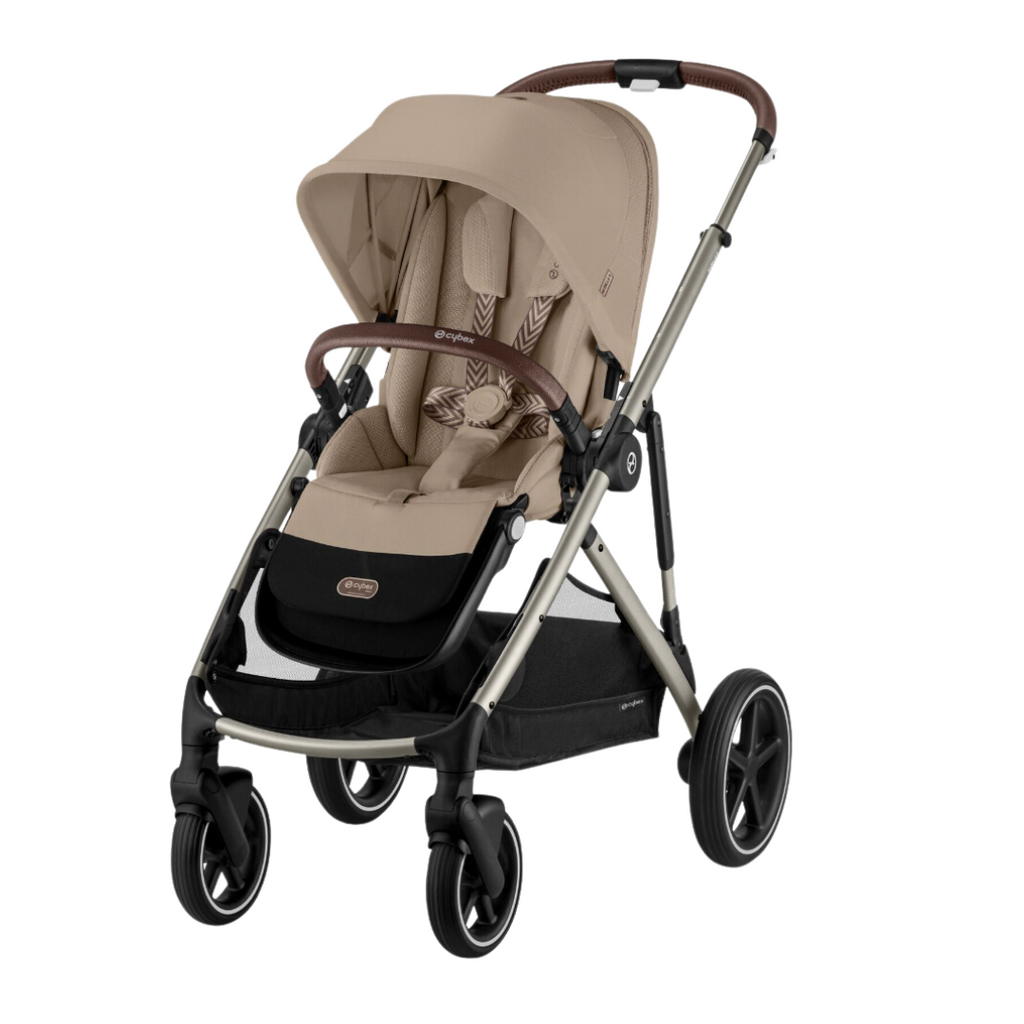 Cybex Gazelle S Pushchair Luxury Cloud G Bundle  - Almond Beige | Taupe