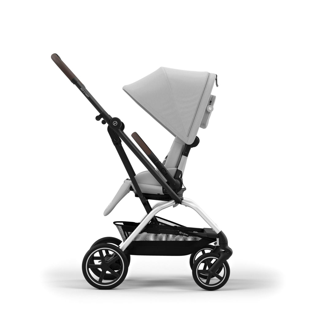 Cybex Eezy S Twist+ 2 Stroller | Fog Grey on Silver