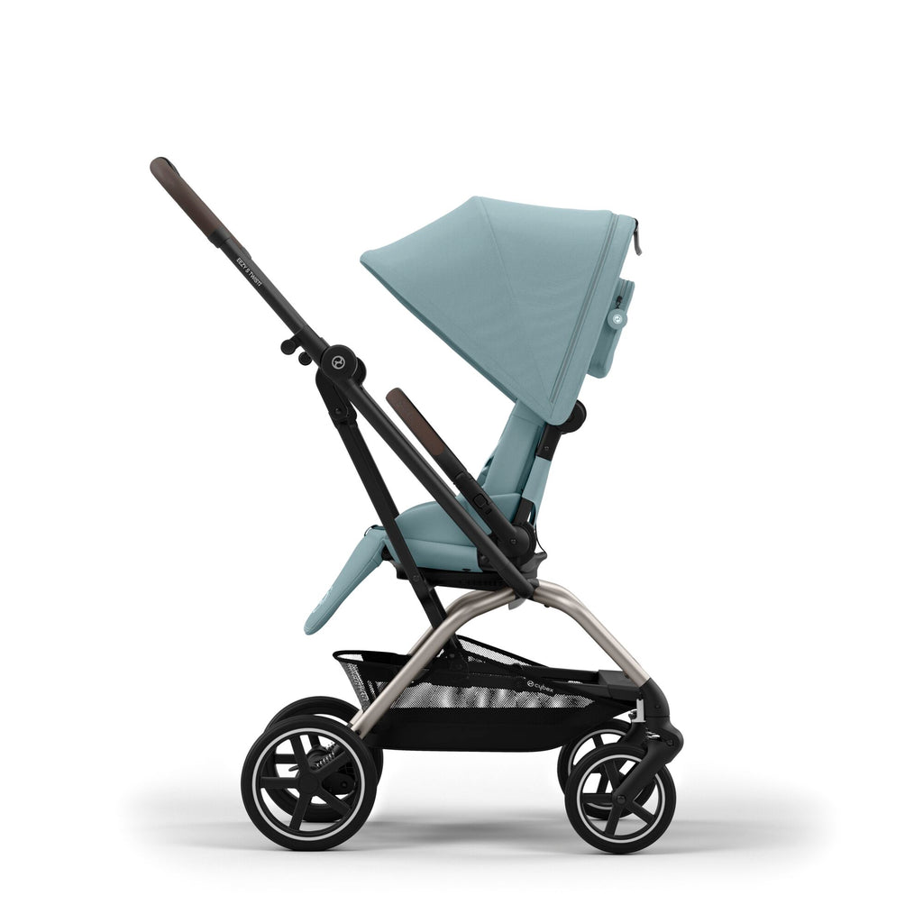 Cybex Eezy S Twist+ 2 Stroller | Stormy Blue on Taupe