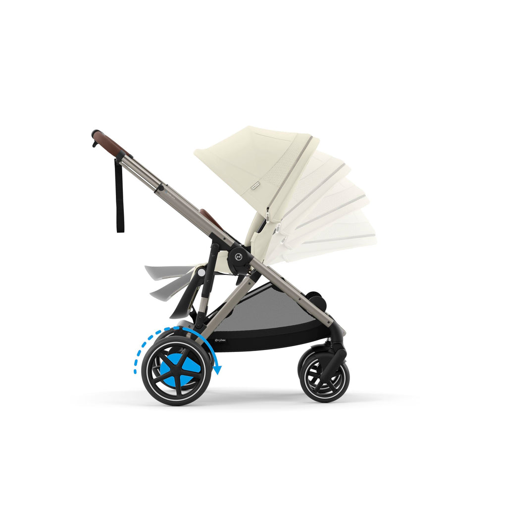 Cybex e-Gazelle S Pushchair 2024  - Taupe | Seashell Beige