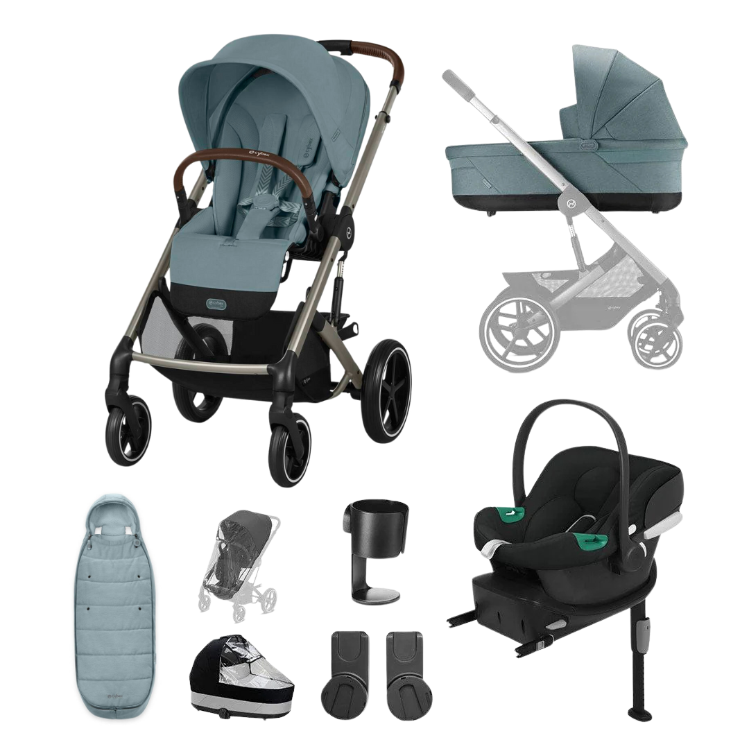 Cybex Balios S Lux Comfort Bundle Stormy Blue (2024)