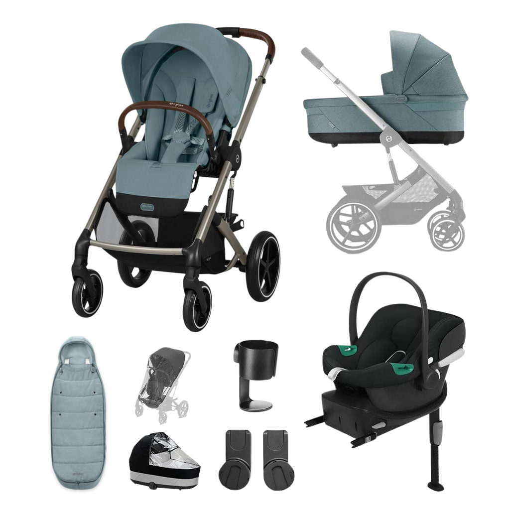 Cybex Balios S Lux Comfort Bundle | Stormy Blue (2024)