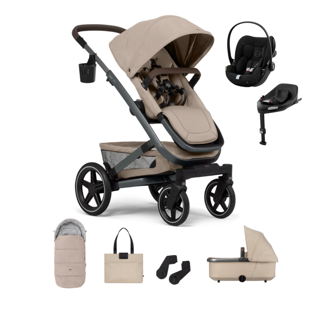 Joolz Geo3 Pushchair & Cybex Cloud G Bundle - Sandy Taupe