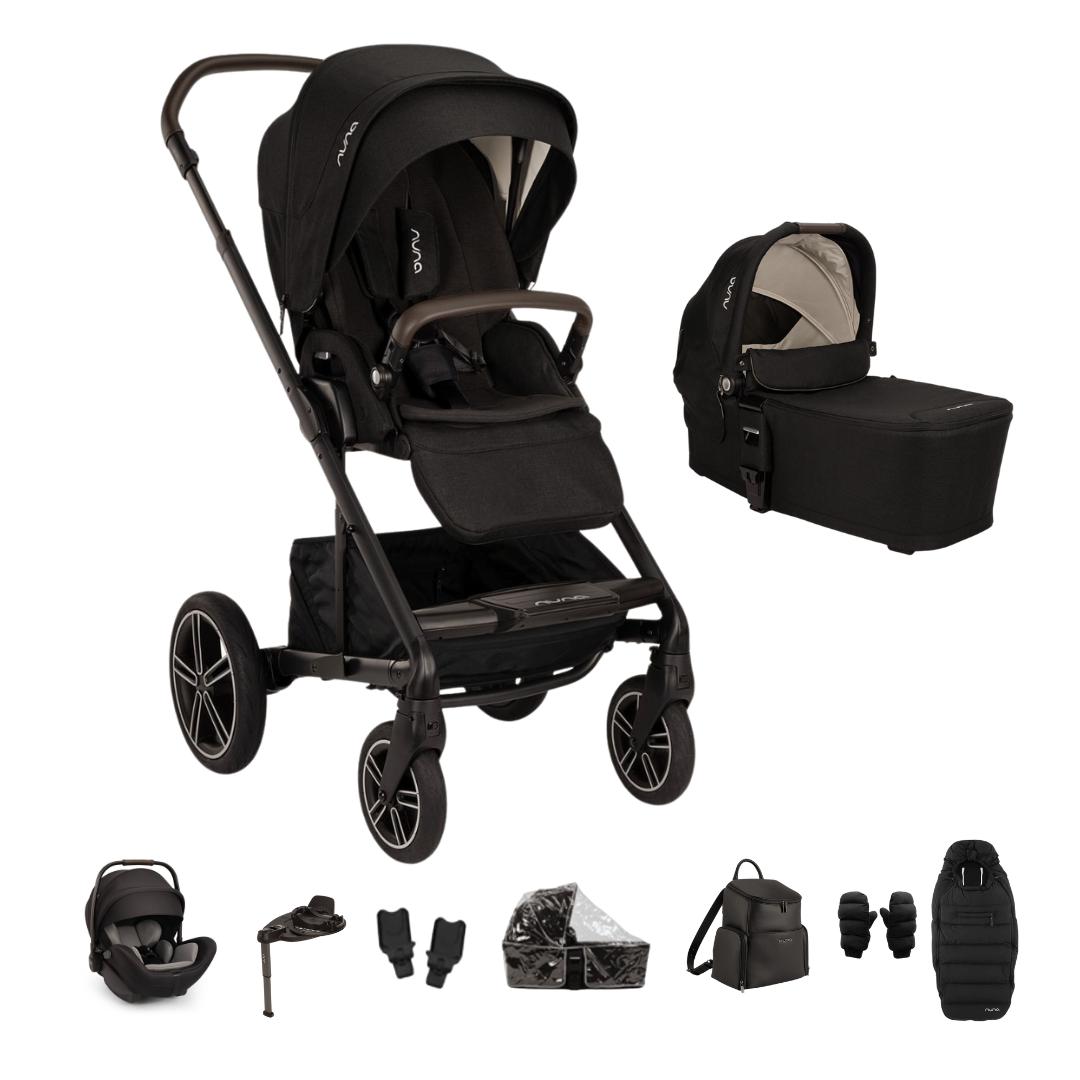 nuna stroller winter Nuna Nuna MIXX Next + ARRA Flex Winter Travel System
