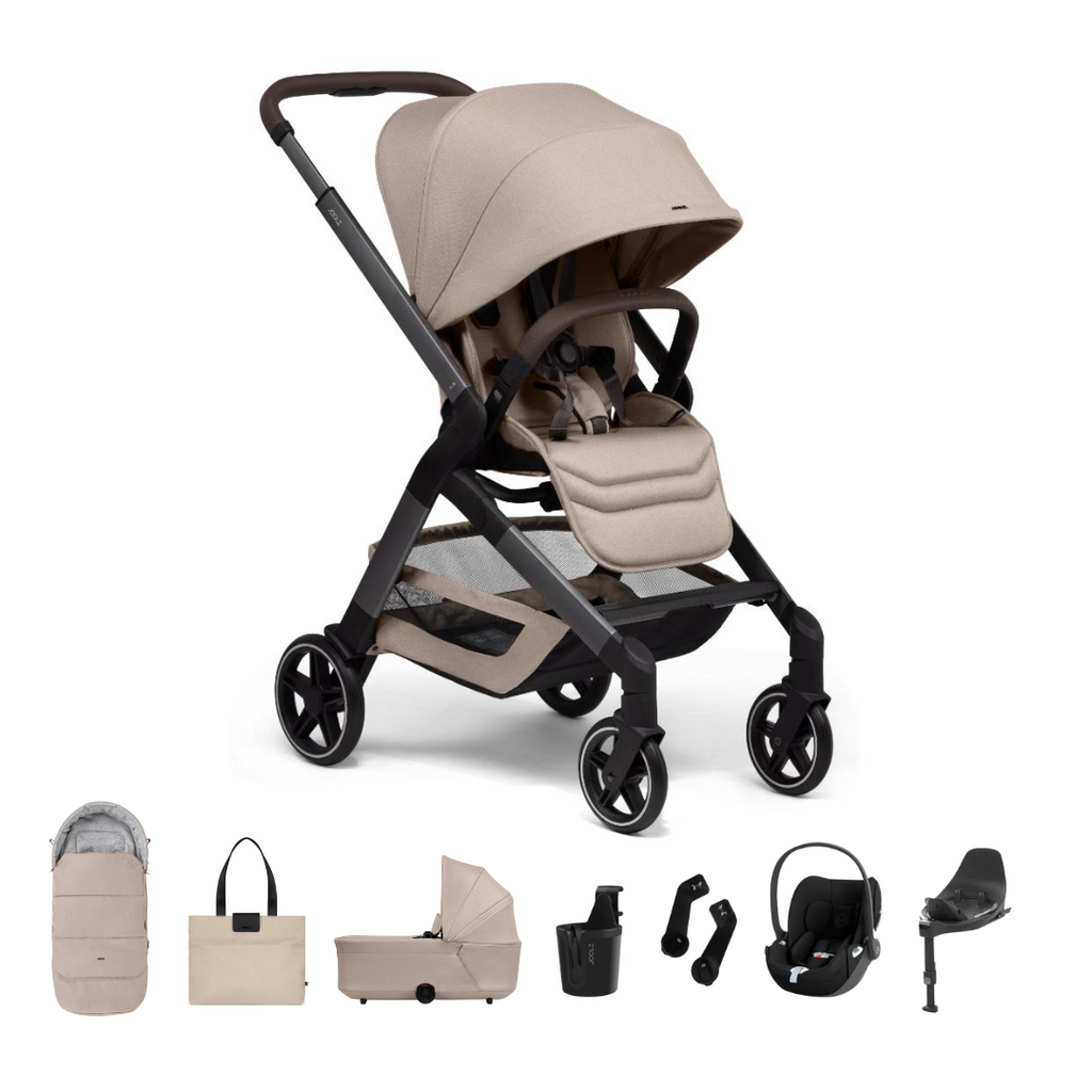 Joolz Hub2 Cybex Cloud T Bundle | Sandy Taupe