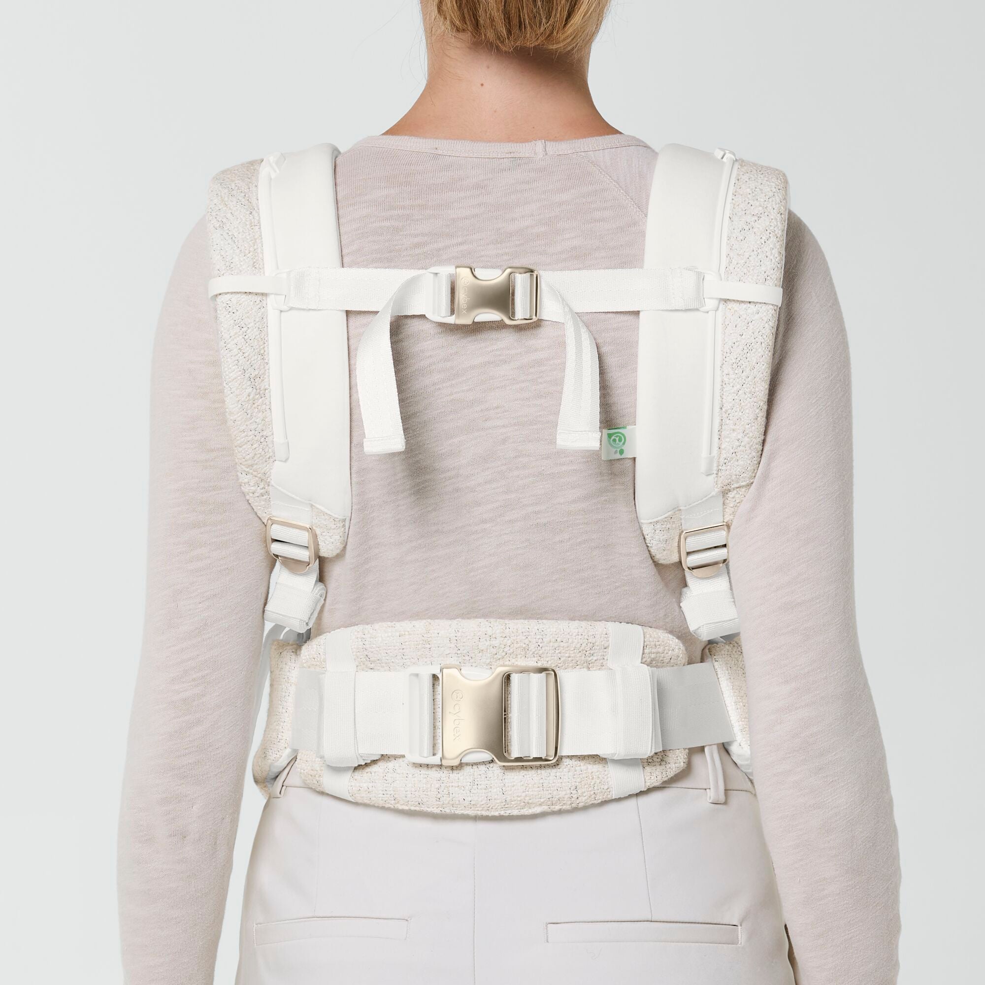 CYBEX COYA Baby Boucle Carrier Cream White