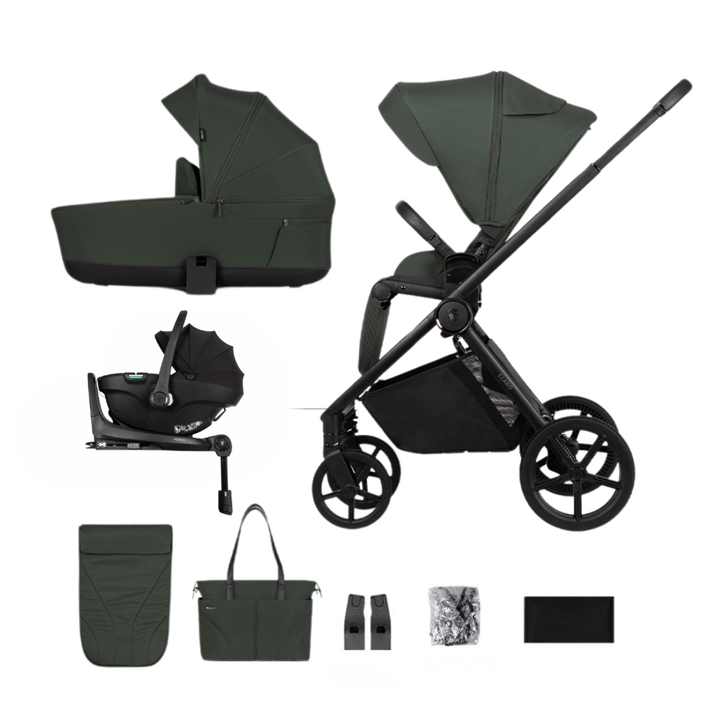 Venicci Claro 3-in-1 Travel System + Base | Forest