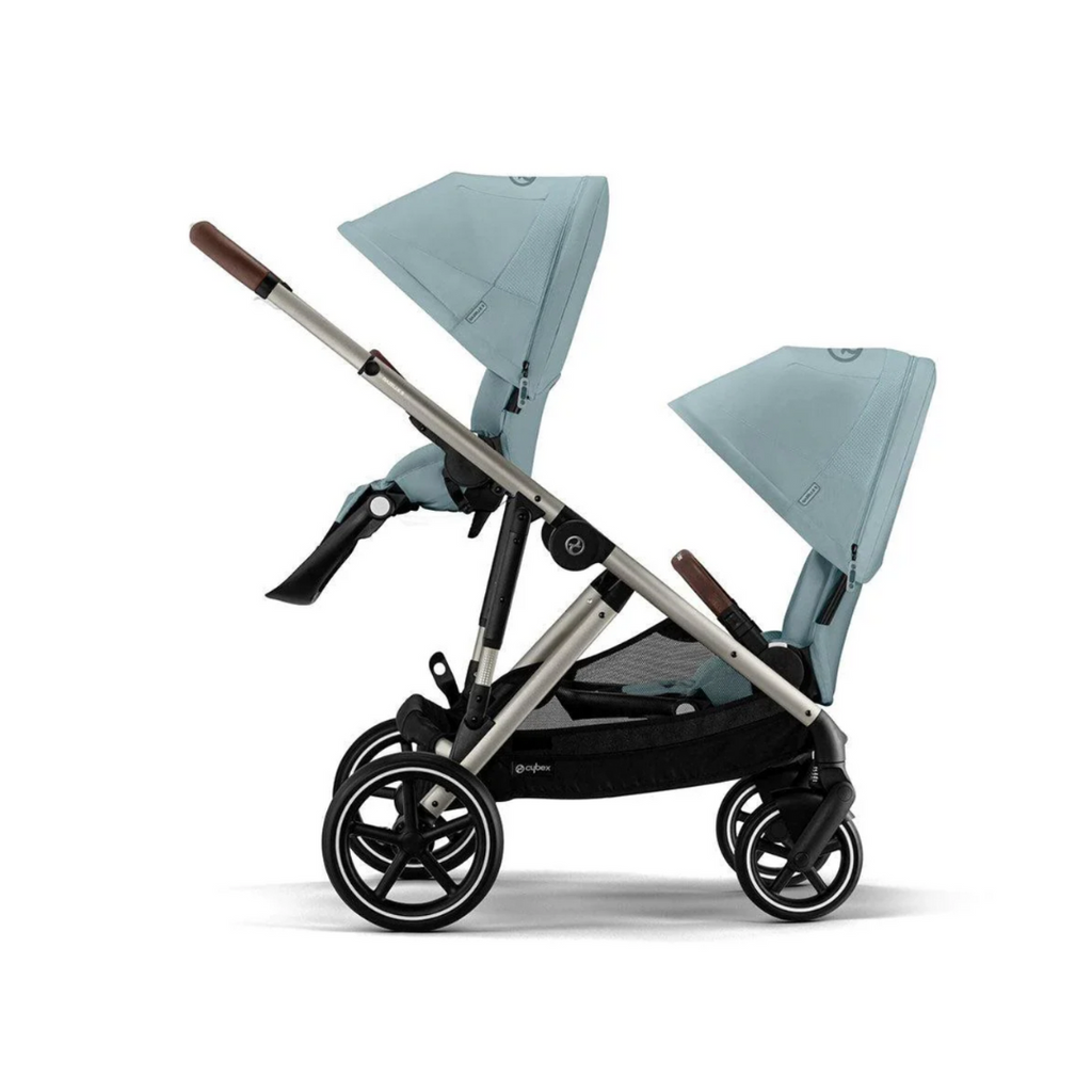 Cybex Gazelle S Double Pushchair  | Stormy Blue