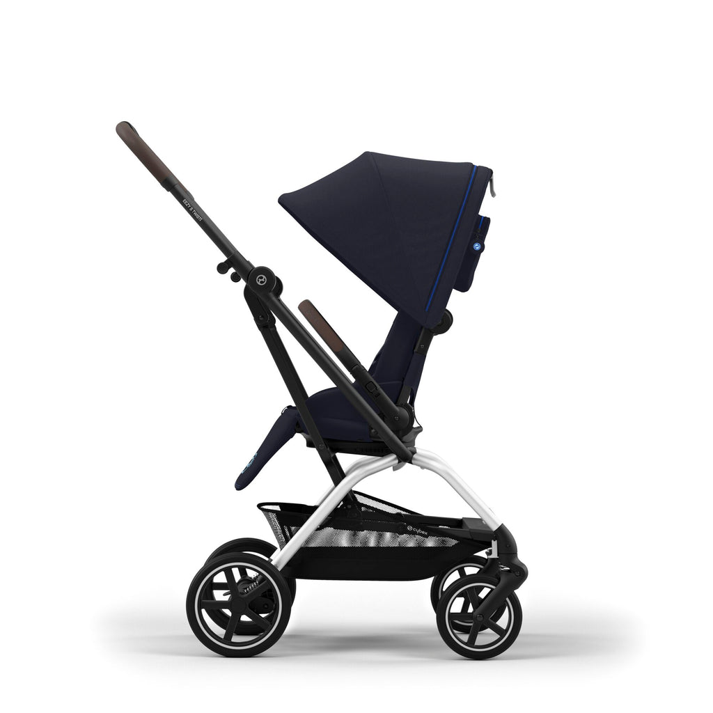 Cybex Eezy S Twist+ 2  Stroller | Dark Blue on Silver