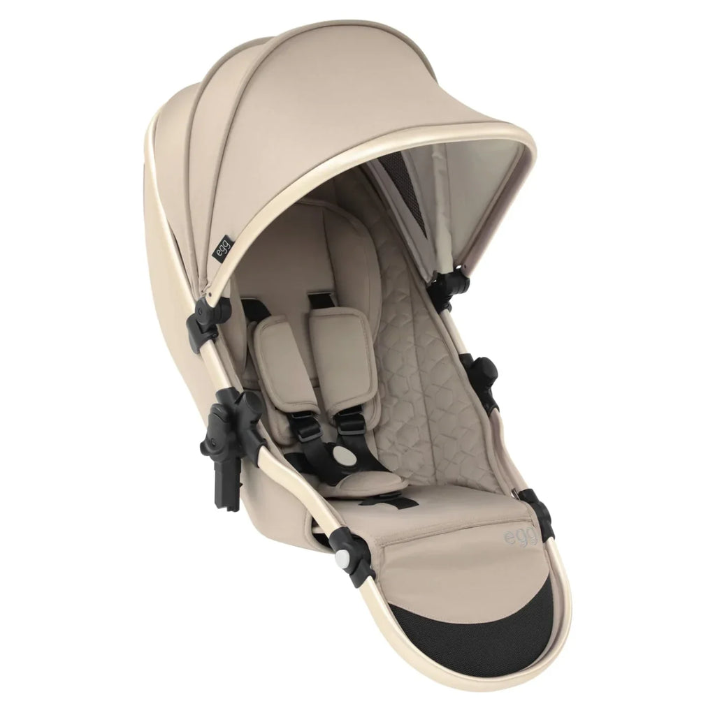 Egg3 Double Pushchair & Carrycot - Feather