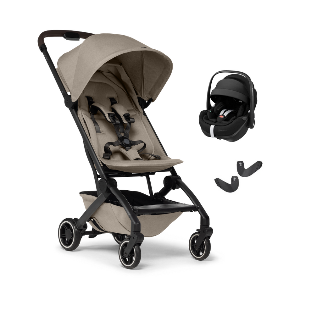 Joolz Aer+ Pushchair & Pebble 360 Pro2 Travel System - Sandy Taupe