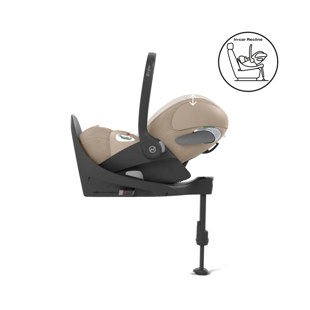 Cybex Cloud T i-Size Car Seat Plus - Cozy Beige