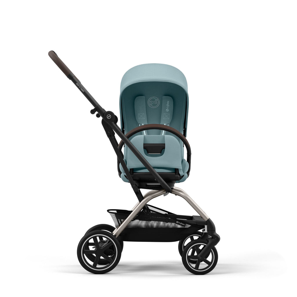 Cybex Eezy S Twist+ 2 Stroller | Stormy Blue on Taupe