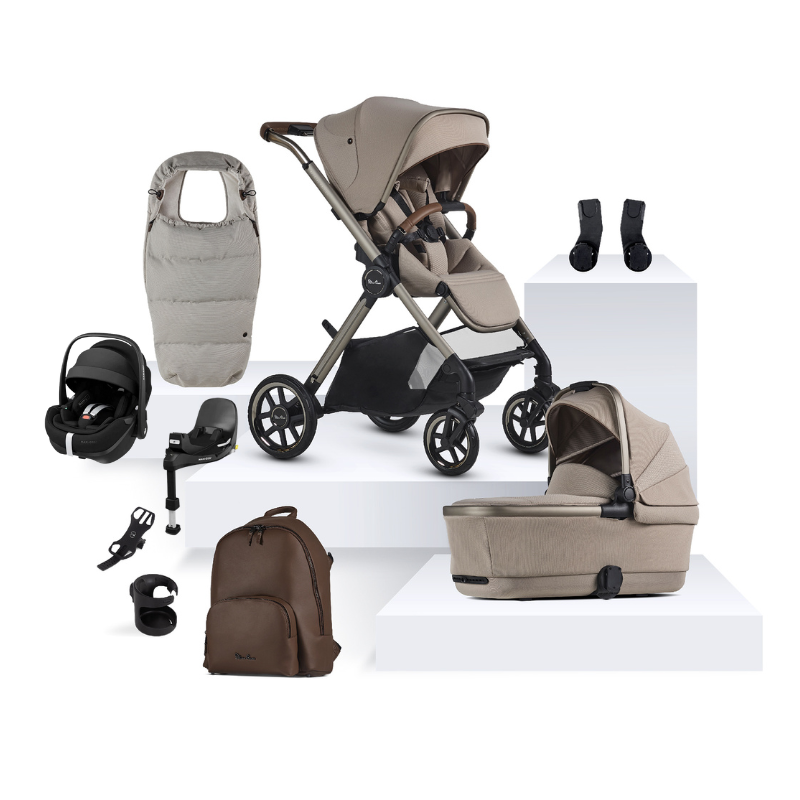 Silver Cross Special Edition Reef 2 Pushchair & Maxi-Cosi Pebble 360 Pro Bundle | Frappe