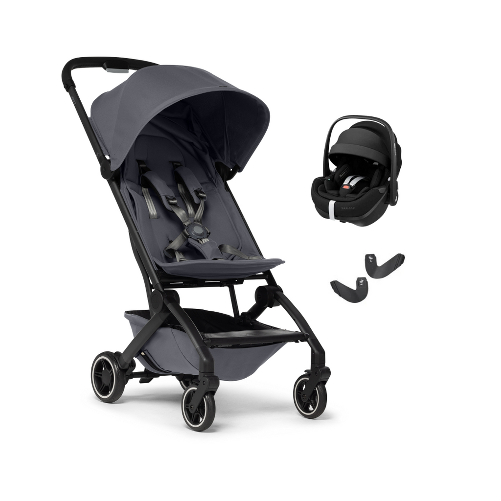 Joolz Aer+ Pushchair & Pebble 360 Pro Travel System - Stone Grey