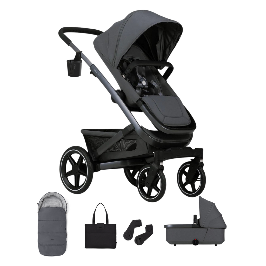 Joolz Geo3 Complete Pushchair Bundle - Pure Grey