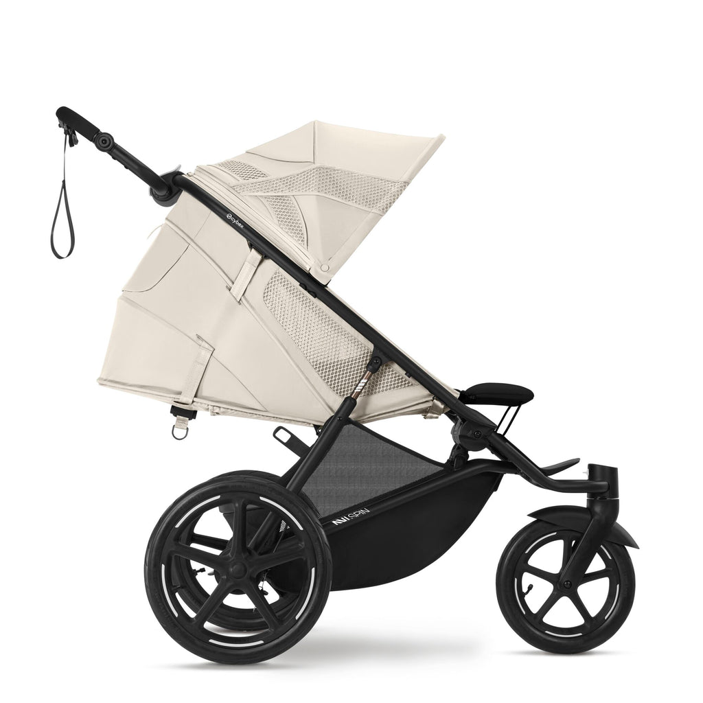 Cybex Avi Spin Stroller & Cloud G Bundle | Seashell Beige