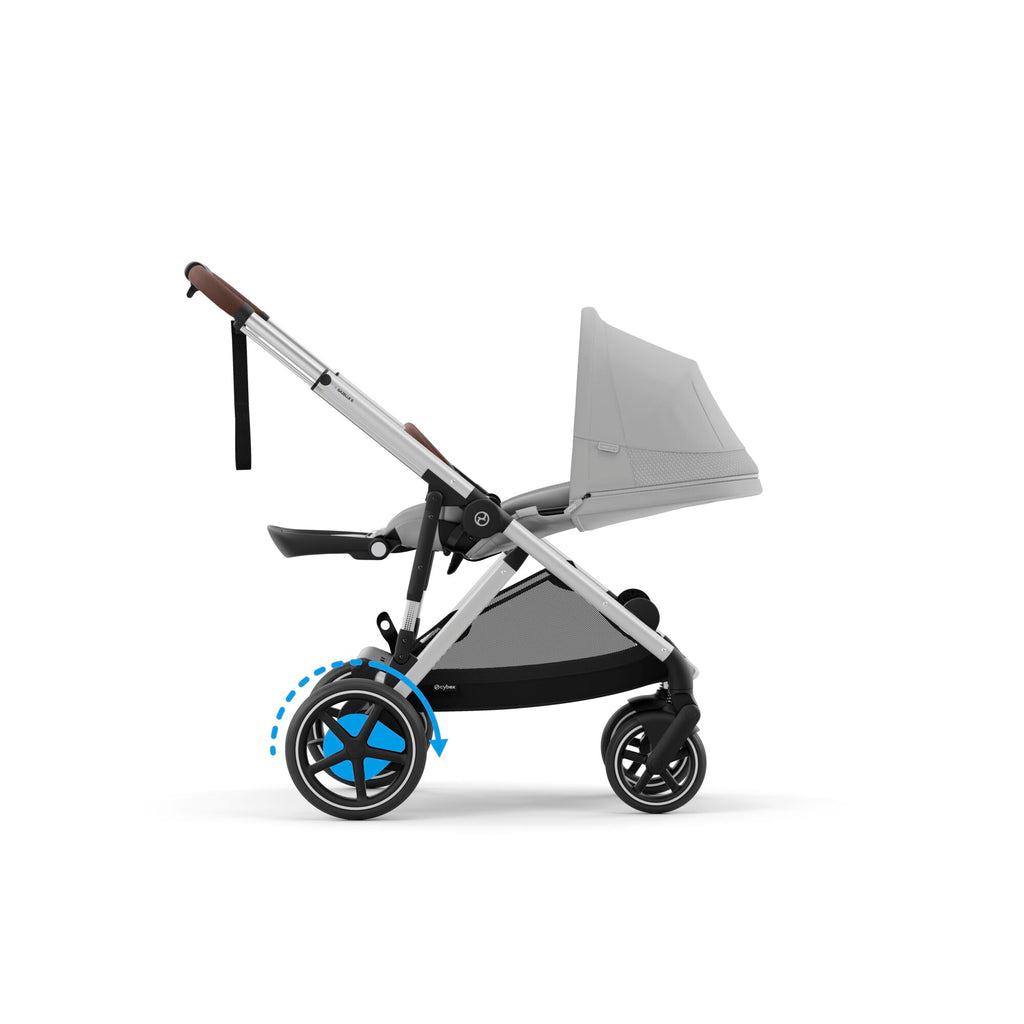 Cybex e-Gazelle S Pushchair 2024 Cloud T Bundle - Stone Grey/Lava Grey