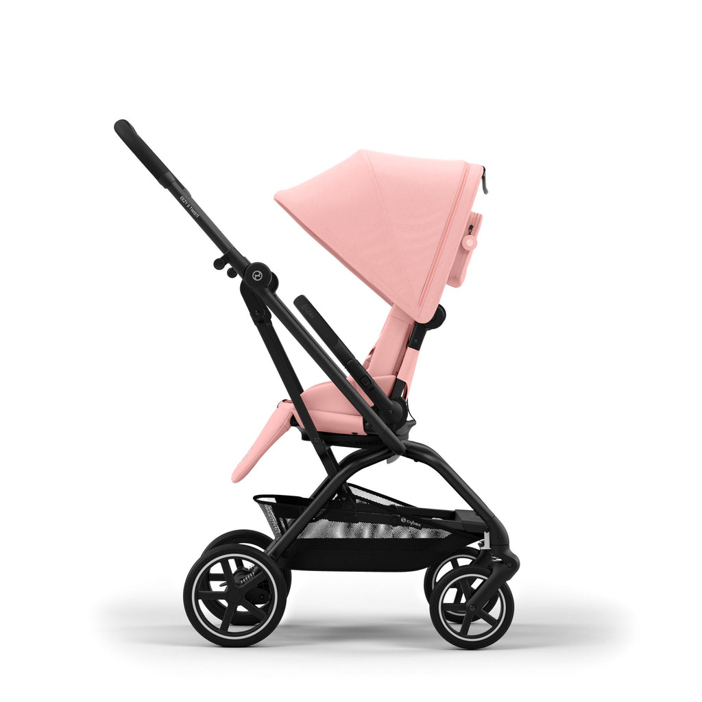 Cybex Eezy S Twist+ 2 Stroller | Candy Pink on Black