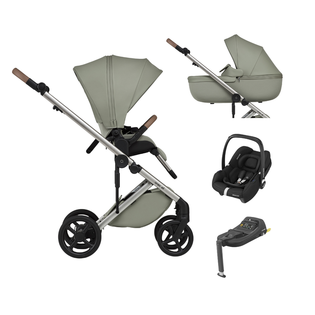 Anex Eli Pushchair & Maxi-Cosi Cabriofix Bundle | Excite