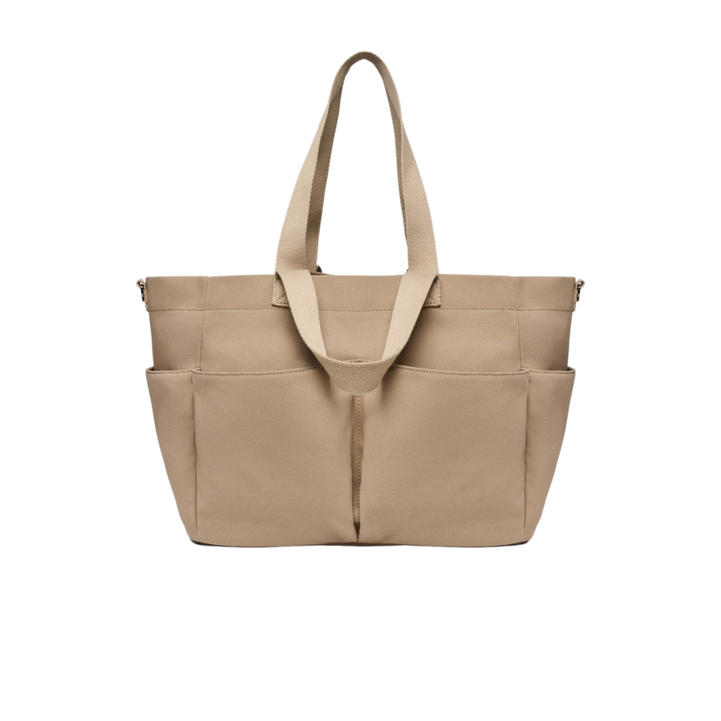 Tiba + Marl Canvas Pocket Tote | Desert