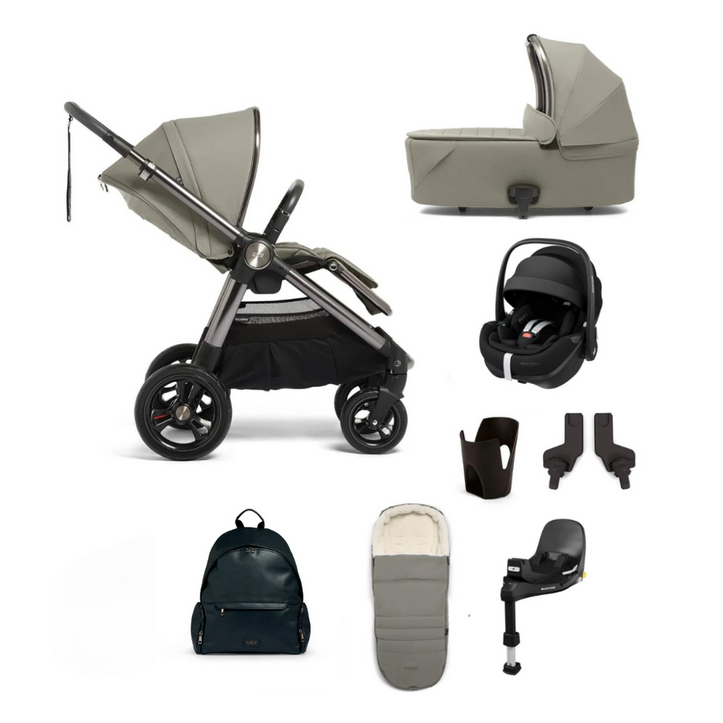 Mamas & Papas Ocarro 9-Piece Complete Pebble 360 Pro Bundle - Everest