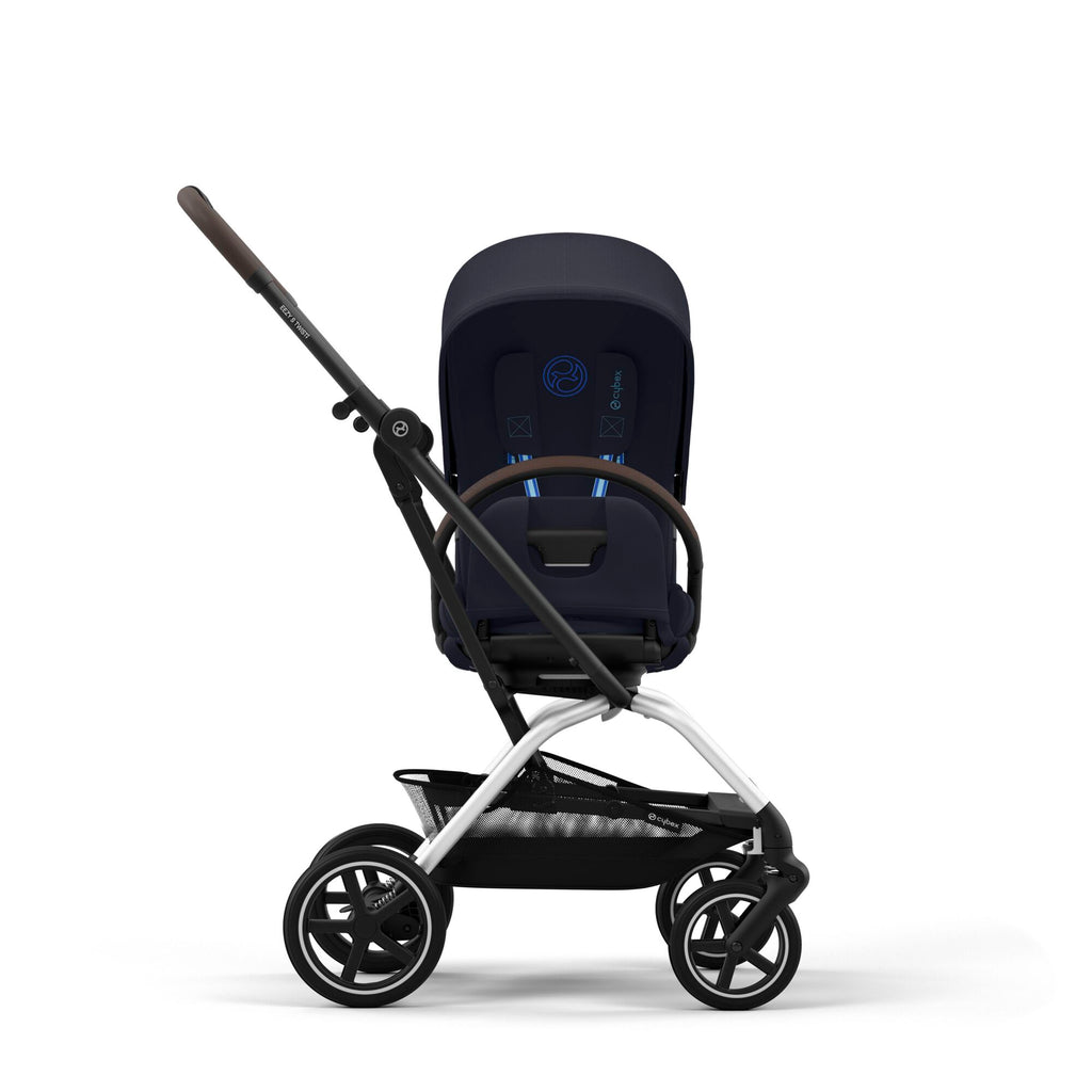 Cybex Eezy S Twist+ 2  Stroller | Dark Blue on Silver