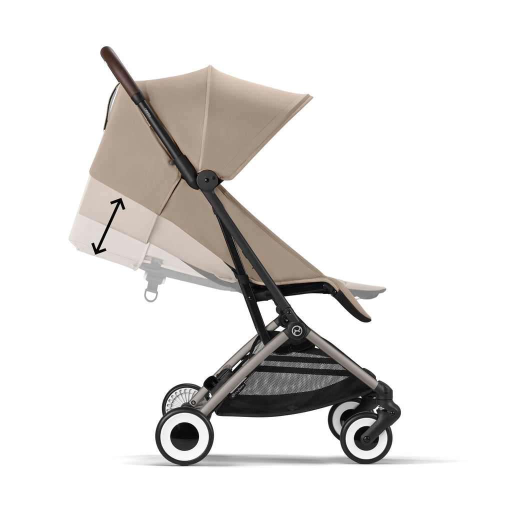 Cybex Orfeo Compact Stroller - Almond Beige | Taupe