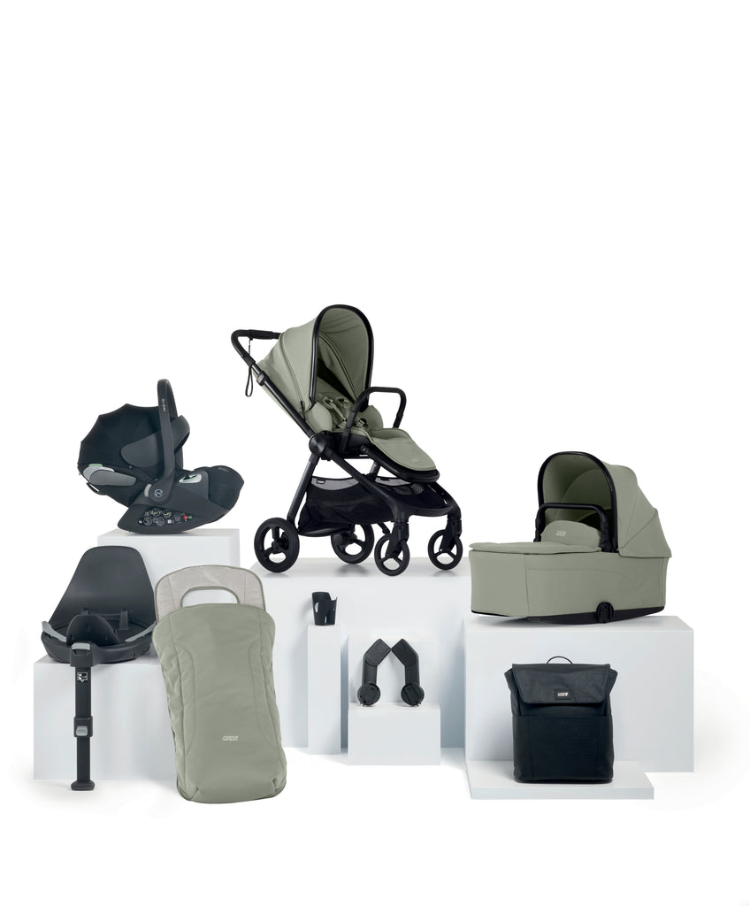 Mamas & Papas Complete Vardo Pushchair & Cloud T Travel System | Sage