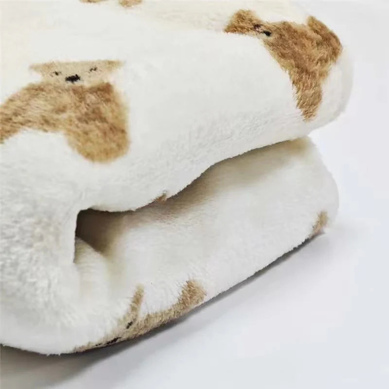 Cozy Crew Club The Bear Fleece Minky Blanket